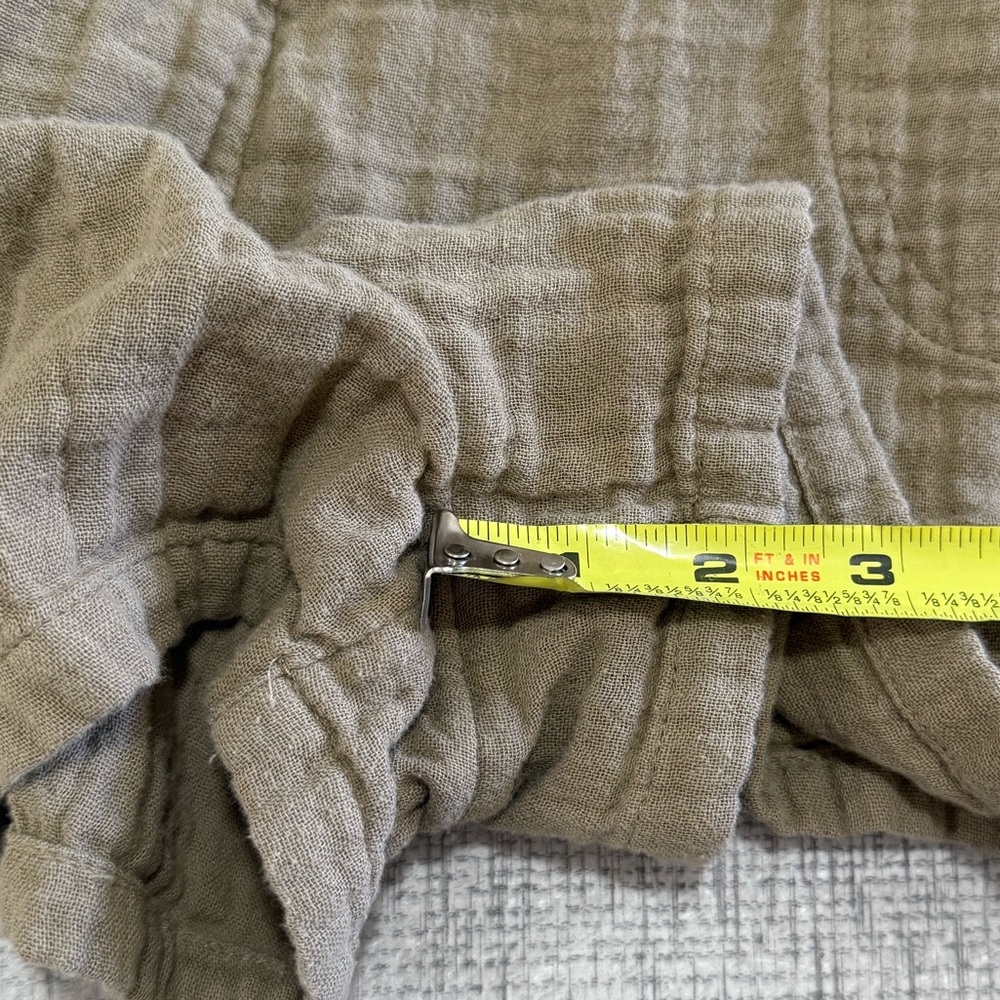 SO Olive Green Textured Shortalls Size Small - Picture 7 of 13